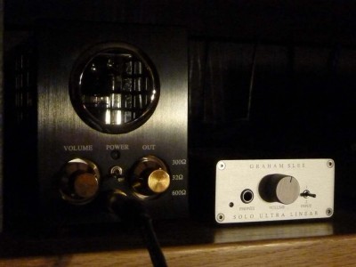 Ming-Da Valve Headphone amp & Graham Slee (Solo Ultra Linear)2.JPG
